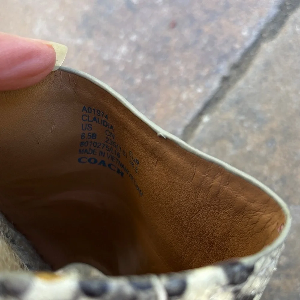 Coach stylish espadrille